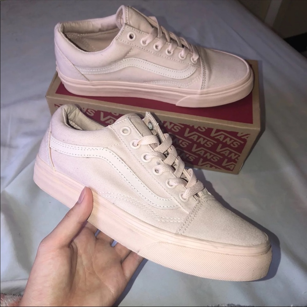 Peach Blush Vans Size 6.5 Women’s